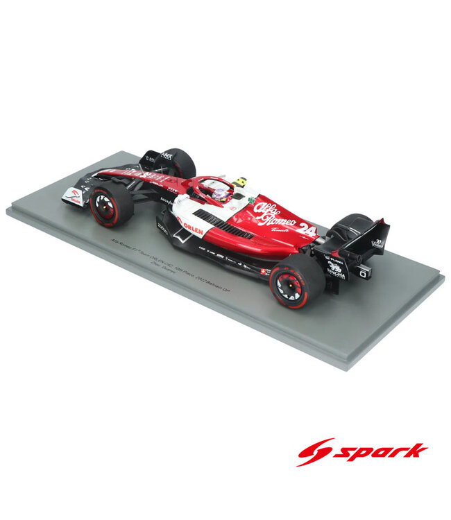Stake F1 Team Kick Sauber C42 F1 2022 Guanyu Zhou #24 Bahrain GP