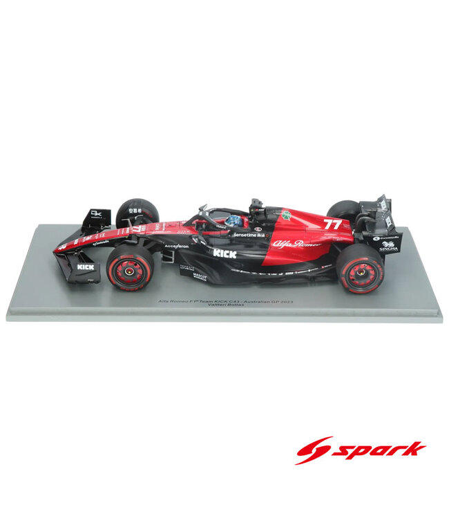 Stake F1 Team Kick Sauber C43 F1 2023 Valtteri Bottas #77 Australian GP