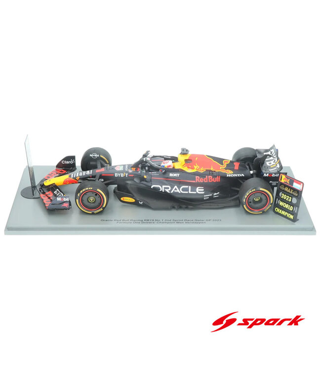 Oracle Red Bull  Racing F1 Team Oracle RB19 2023 -  M. Verstappen #1 Winner GP Qatar 2023