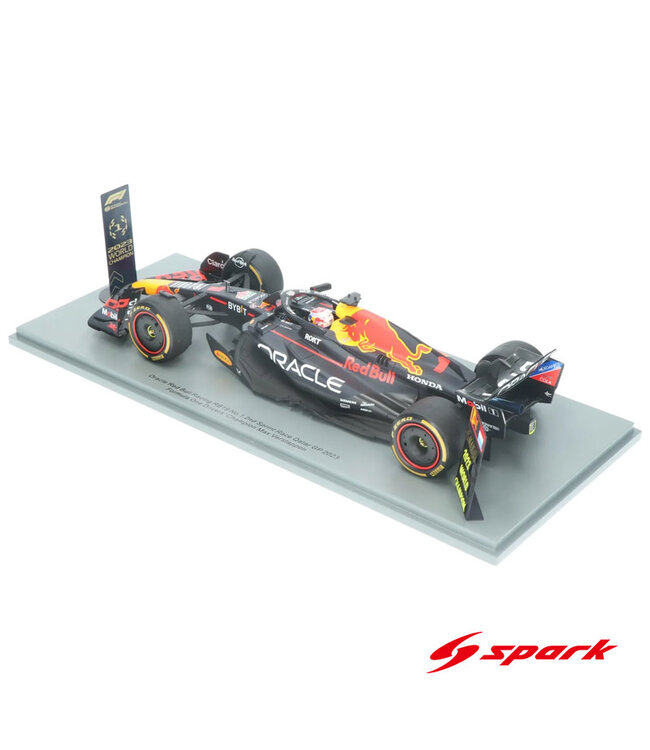 Oracle Red Bull  Racing F1 Team Oracle RB19 2023 -  M. Verstappen #1 Winner GP Qatar 2023