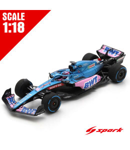 BWT Alpine F1 Team A522 2022 Fernando Alonso #14 Monaco GP