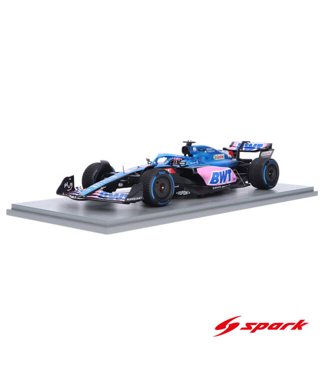 BWT Alpine F1 Team A522 2022 Fernando Alonso #14 Monaco GP 2022