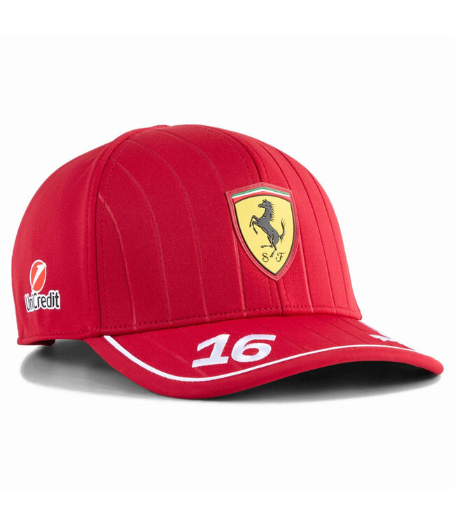 Scuderia  Ferrari F1 Leclerc Driver Baseball Cap Adult - Collection 2025