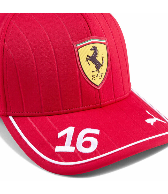 Scuderia  Ferrari F1 Leclerc Driver Baseball Cap Adult - Collection 2025