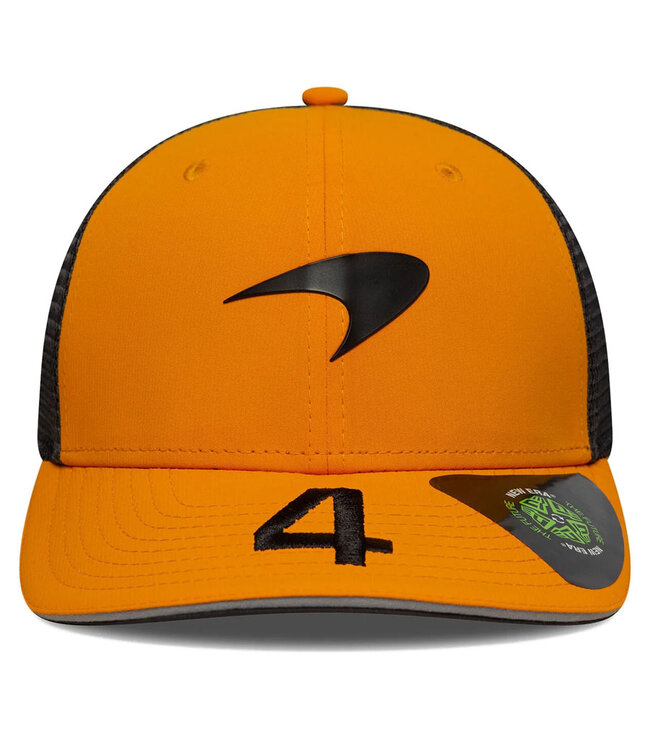 McLaren F1 Team Adult Driver Baseball Cap Lando Norris Papaya Orange - Collection 2025