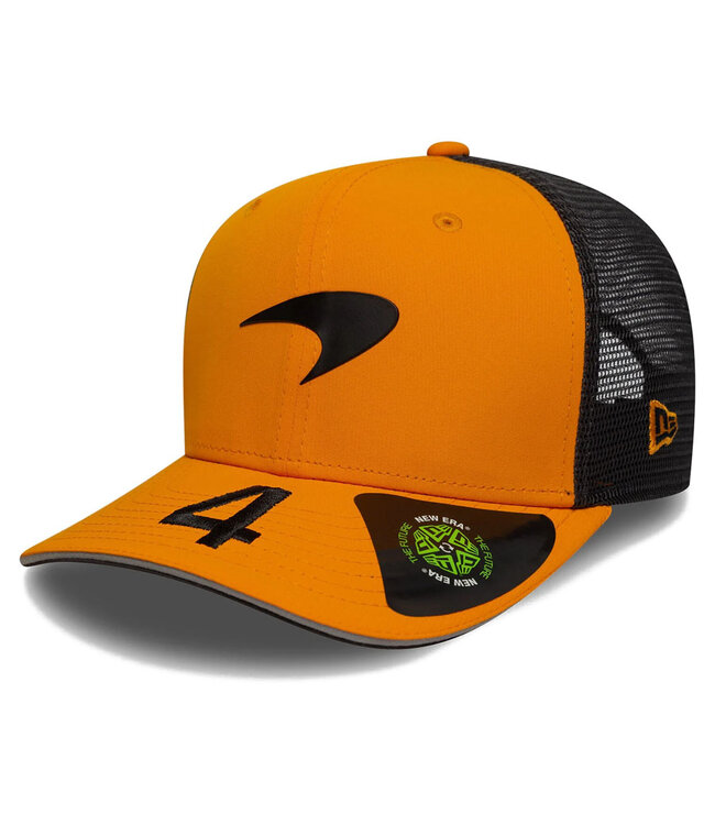 McLaren F1 Team Adult Driver Baseball Cap Lando Norris Papaya Orange - Collection 2025