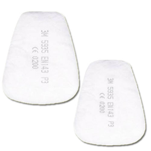 3M Stoffilter P3 5935 - set van 2 stuks 3M Stoffilter P3 5935 - set van 2 stuks
