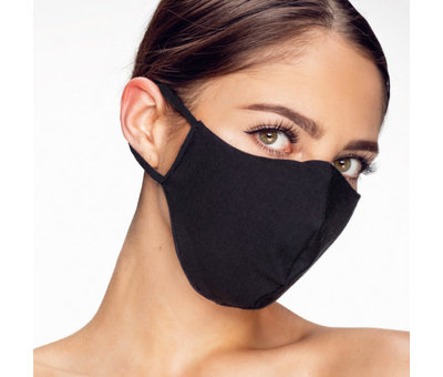 Street Wear Mask Stoffen Mondkapje | Zwart | Streetwear | Zacht Katoen | Single pack | made in EU