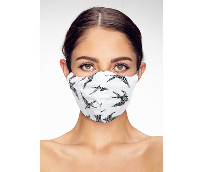 Street Wear Mask Washable mask made of OEKO TEX cotton - 3D preshaped