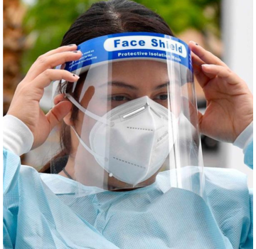 Mondkapjes.nl Face Shield - Groot | 1x