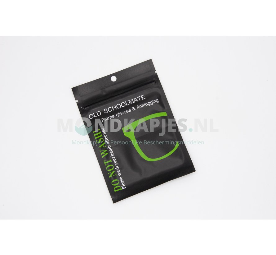 Anti Fog glass wipes MICROFIBER RE-USABLE