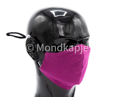 Street Wear Mask Mondkapje Purple Rain Magenta | 1x | made in EU
