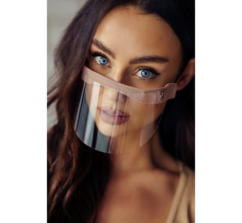 Street Wear Mask Mond Shield - Mini Shield Bruin