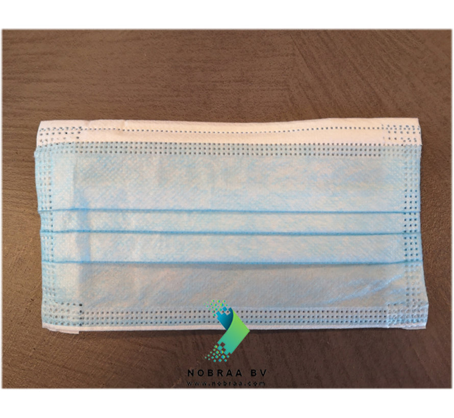 Budget Surgical masks packed in a disposable box (GB/T 32610-2016)