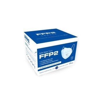 NOBRAA FFP2 Masks | White | EU made | 20x