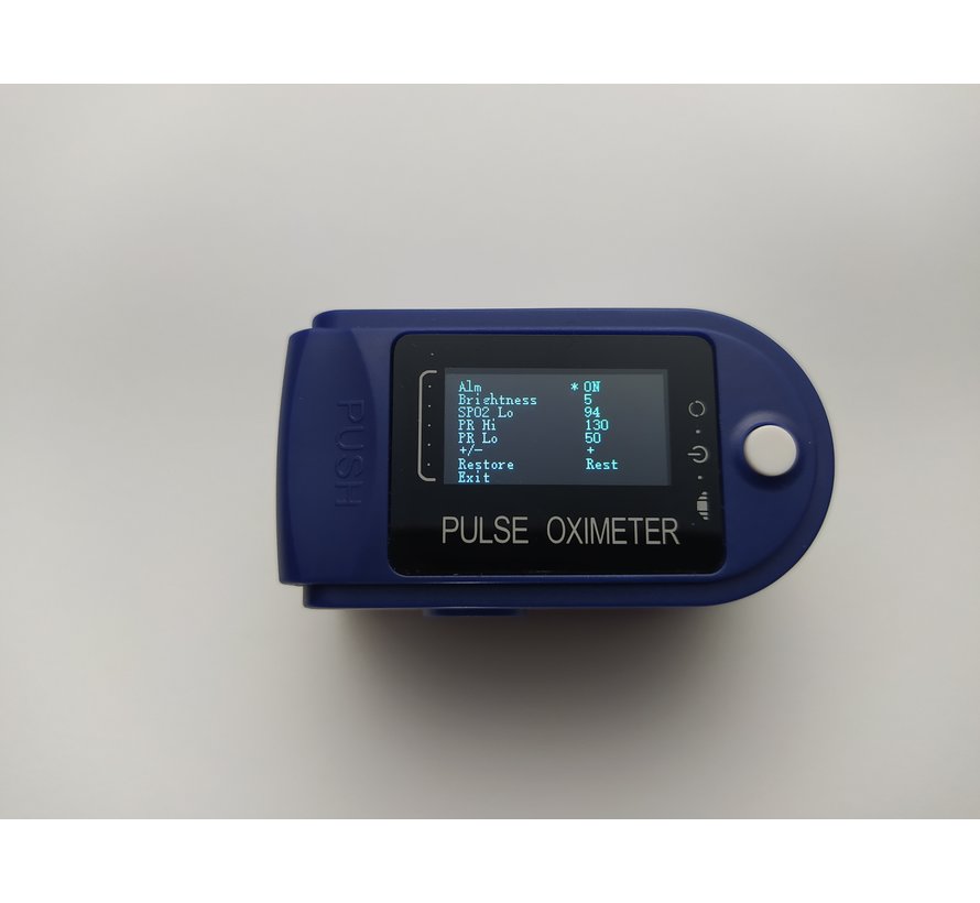 Pulse Oximeter | Blue | Oxygen measurement LK87