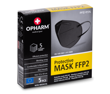 Nobraa FFP2 N95 masks | Black | Made in EU