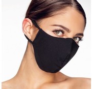 NOBRAA Washable Facemask |  Black | 1x