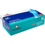 opharm 100 Opharm handschoenen nitril blauw