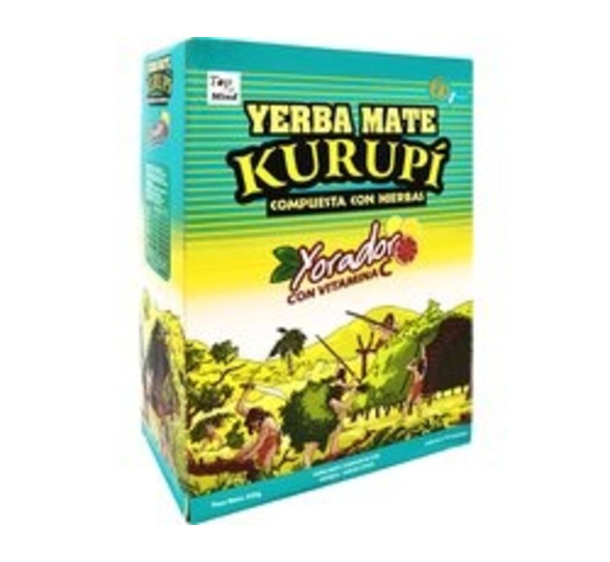 Yerba Mate Kurupí Citrus Yorador 500g