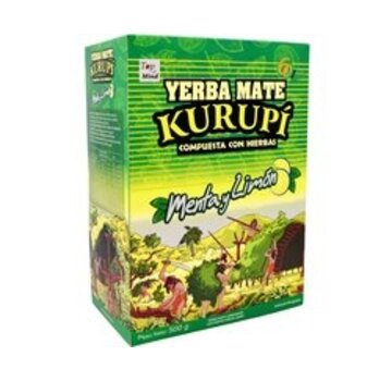 Kurupi Yerba Mate Kurupí Menta Y Limon 500g