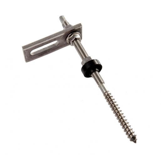 Clickfit 100-3101 Stokschroef M10x200 compleet met montageplaat