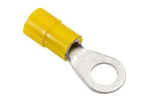 Geisoleerde Ringkabelschoen M6 4,0-6,0mm2 klemko 101180