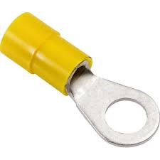 Geisoleerde Ringkabelschoen M6 4,0-6,0mm2 klemko 101180