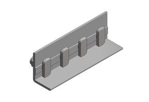 Van der Valk 724863 Alu. koppelstuk side 4xhk M8x20