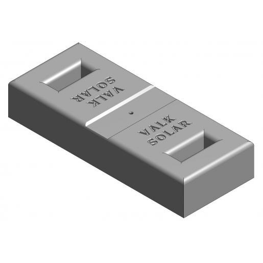 Van der Valk 750520 Betonnen massa blok 20kg