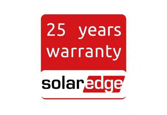 SolarEdge Garantie uitbreiding naar 25 jaar 1 fase  4-6kW