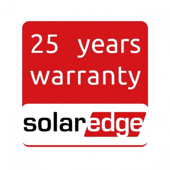 SolarEdge Garantie uitbreiding naar 25 jaar 1 fase  4-6kW