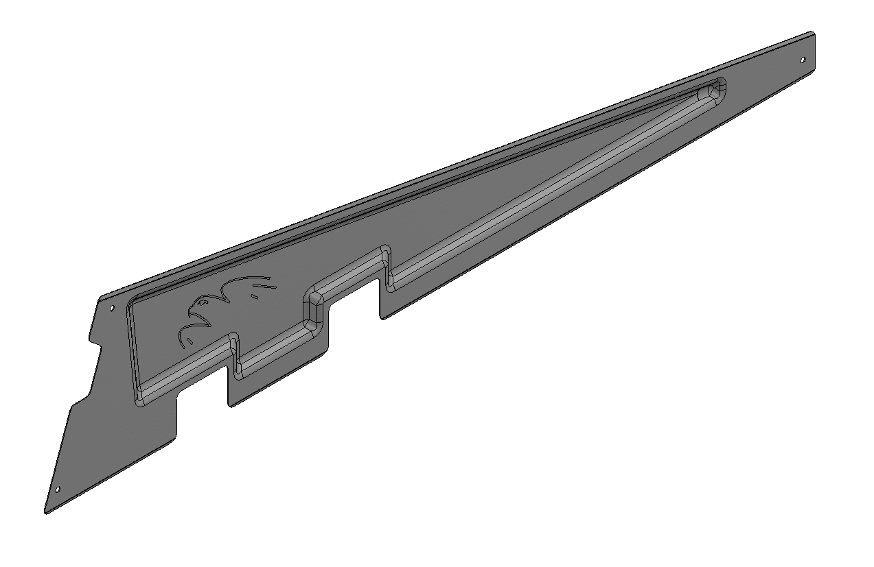 Van der Valk 742540 ValkPro+ Universele zijplaat + L10°