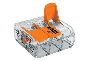 Wago verbindingsklem 3 voudig