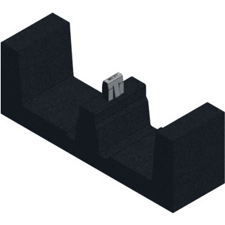 Van der valk  729622 Rubber tegeldrager 250x75x90mm ValkPro+