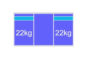 Sollarstell Connect  Portrait 1 rij van 3 panelen