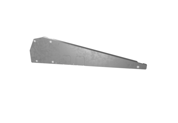 Flatfix Fusion 100-7226 Winddeflector links XL 1030-1077mm