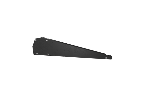Flatfix Fusion 100-7226-B  Winddeflector links XL 1030-1077mm Zwart