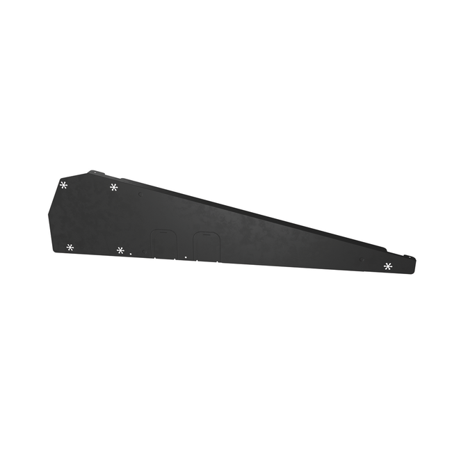 Flatfix Fusion 100-7226-B  Winddeflector links XL 1030-1077mm Zwart