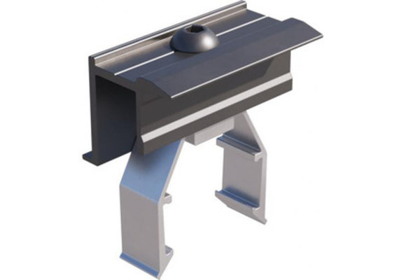 Solar Construct  4219300214 Eindklem compleet vast zwart 30mm