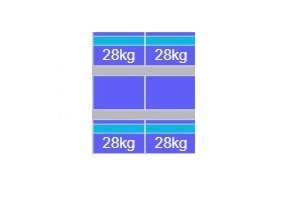 Sollarstell Connect Landscape 3 rijen van 2 panelen