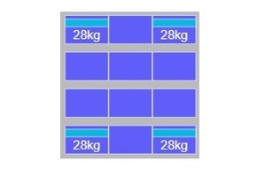 Sollarstell Connect Landscape 4 rijen van 3 panelen