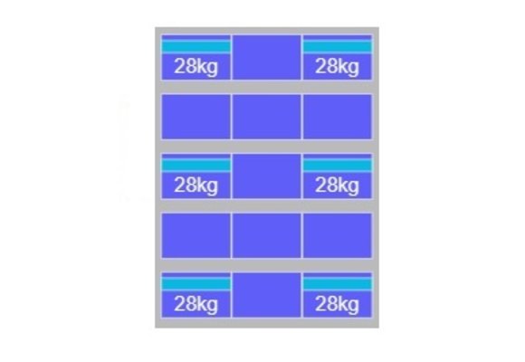 Sollarstell Connect Landscape 5 rijen van 3 panelen