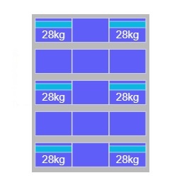 Sollarstell Connect Landscape  5 rijen van 3 panelen