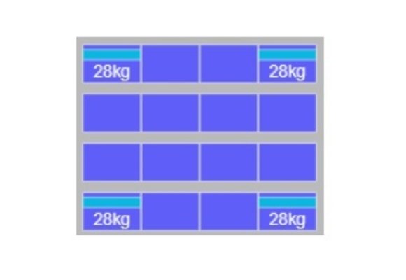 Sollarstell Connect Landscape 4 rijen van 4 panelen