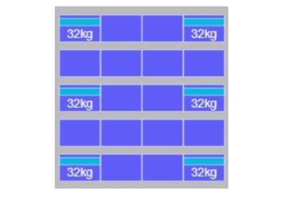 Sollarstell Connect Landscape 5 rijen van 4 panelen