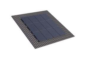Solar Construct Pannendak Landscape 1 kolom van 5 panelen