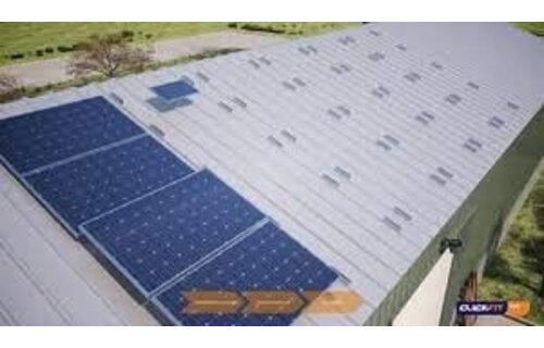 Clickfit Evo  Staaldak Landscape  1 kolom van 6 panelen