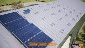 Clickfit Evo Staaldak Landscape 1 kolom van 6 panelen