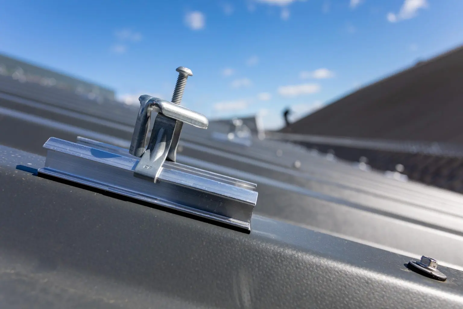 Clickfit Evo  Staaldak Landscape  1 kolom van 8 panelen